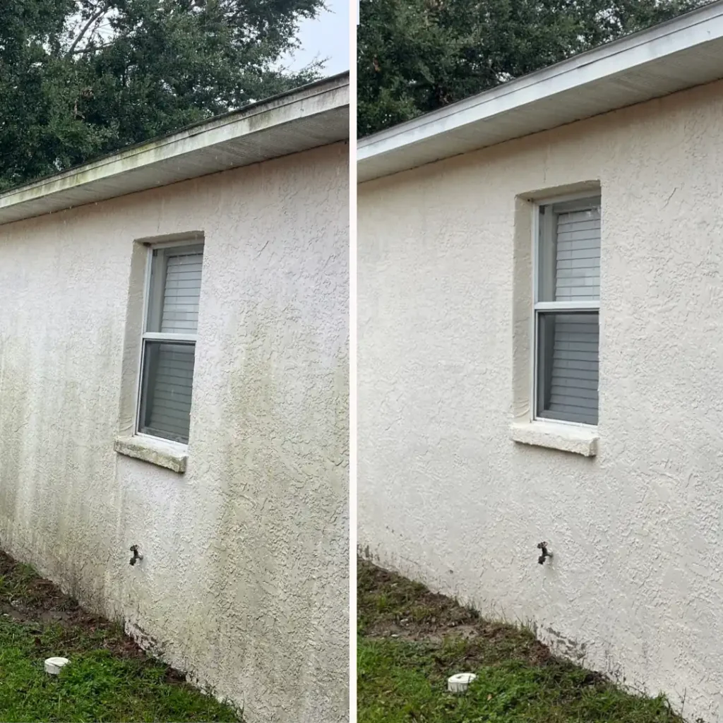 stucco house washing